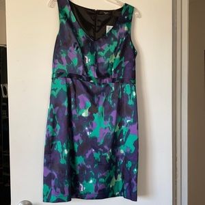 Tahari petite purples and greens colors